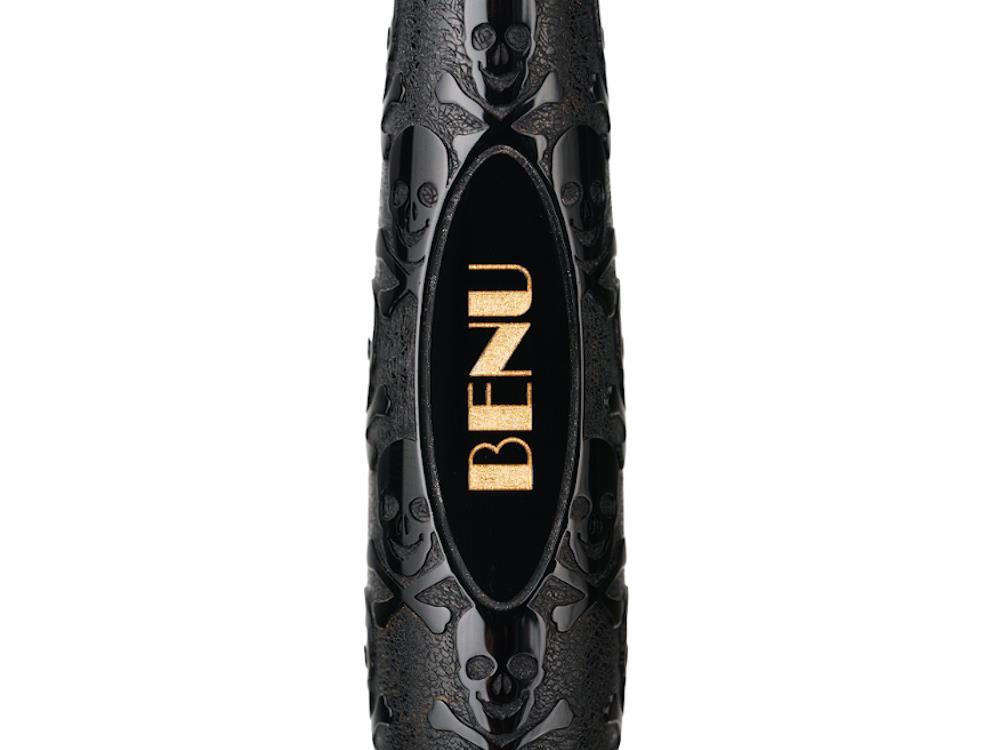 Benu Pixie Jolly Roger Fountain Pen, Resin, Black, 24.2.37.6.0