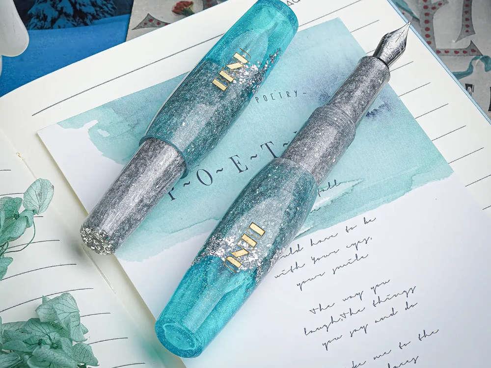 Benu Pixie Aqua Glow Fountain Pen, Turquoise, 24.2.2.5.0