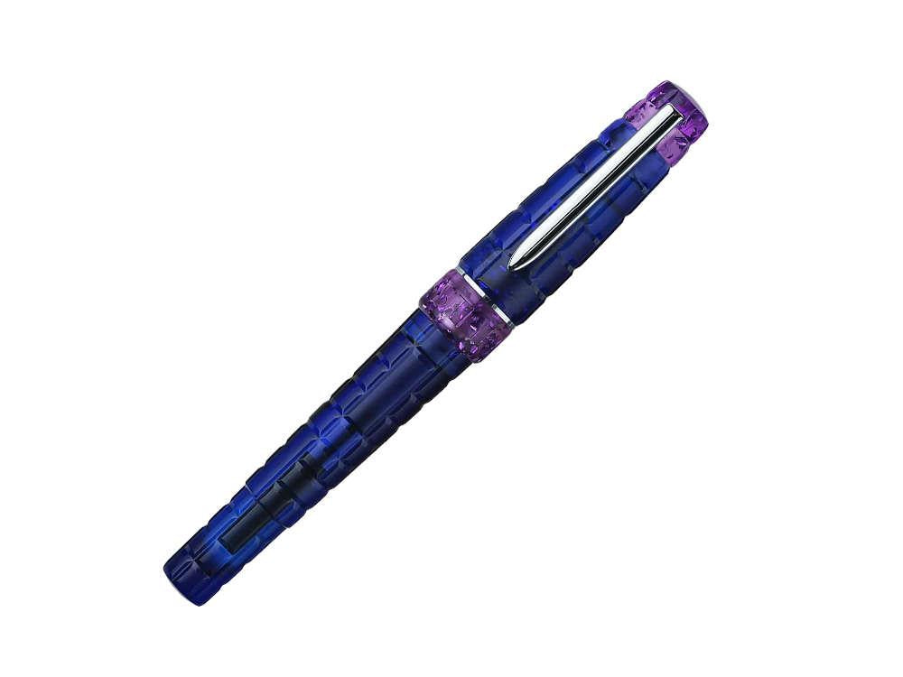 Benu Tessera Tanzanite Fountain Pen, Resin, Purple, 25.2.2.5.0-S