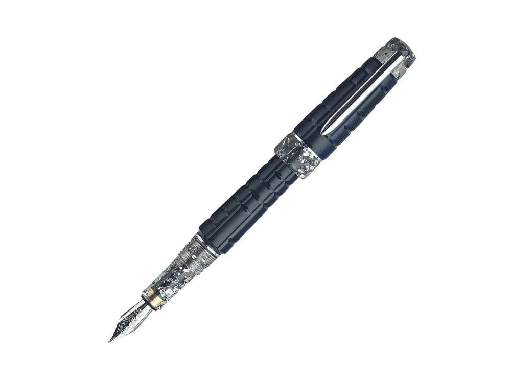 Benu Tessera Galena Fountain Pen, Resin, Blue, 25.2.3.5.0-S