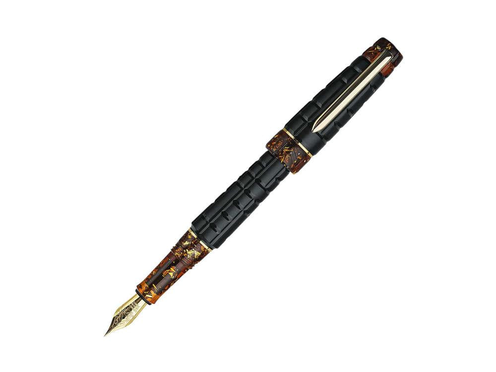 Benu Tessera Black Amber Fountain Pen, 25.2.33.6.0