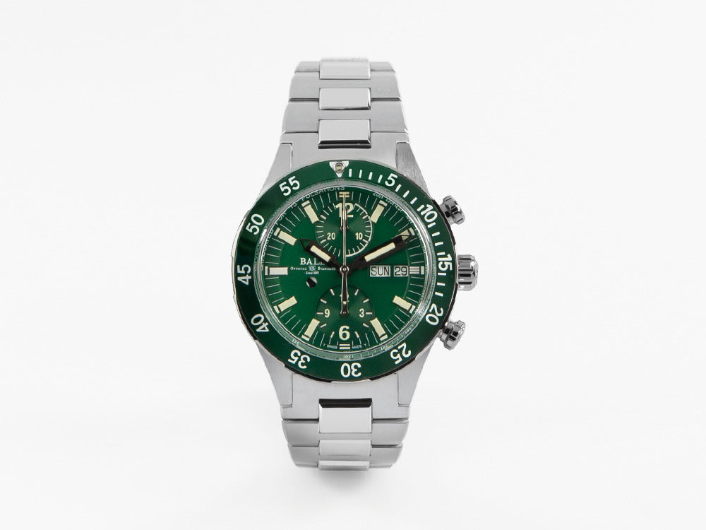 Ball Roadmaster Rescue Chronograph Automatic Watch Green LE DC3030C Iguana Sell UK