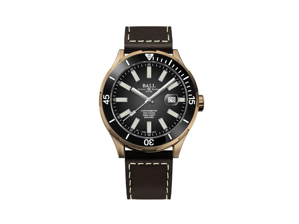 Ball Roadmaster M Marvelight Bronze Automatic Watch, DD3072B-L3CJ-BK