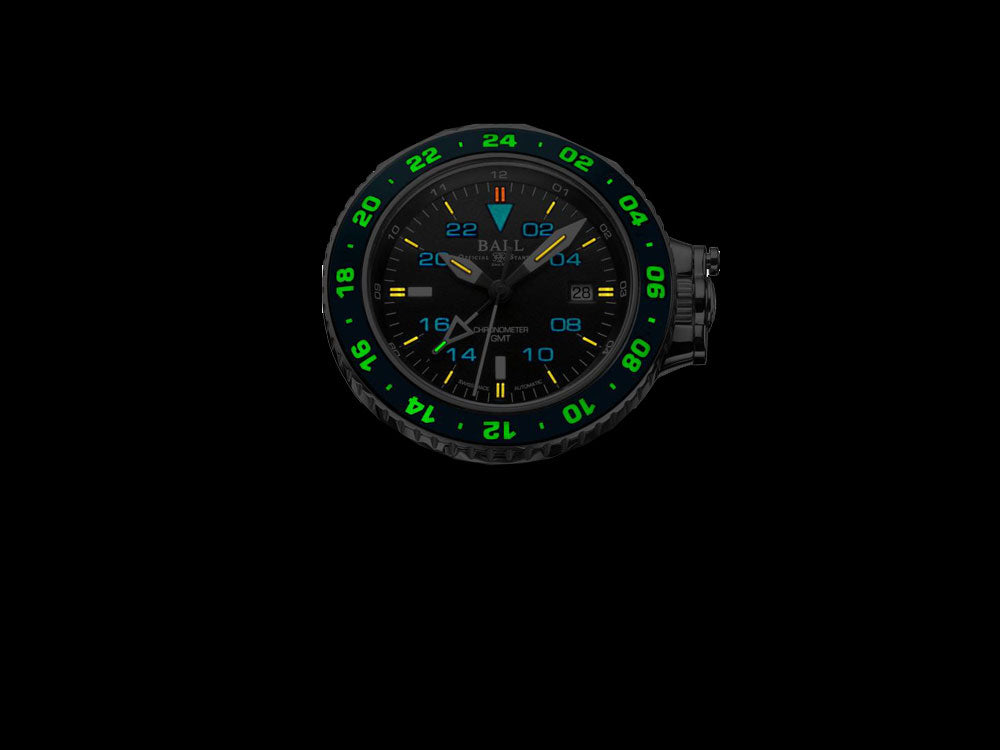 Ball Engineer Hydrocarbon AeroGMT II Automatic Watch, 42 mm, DG2018C-P10C-BE