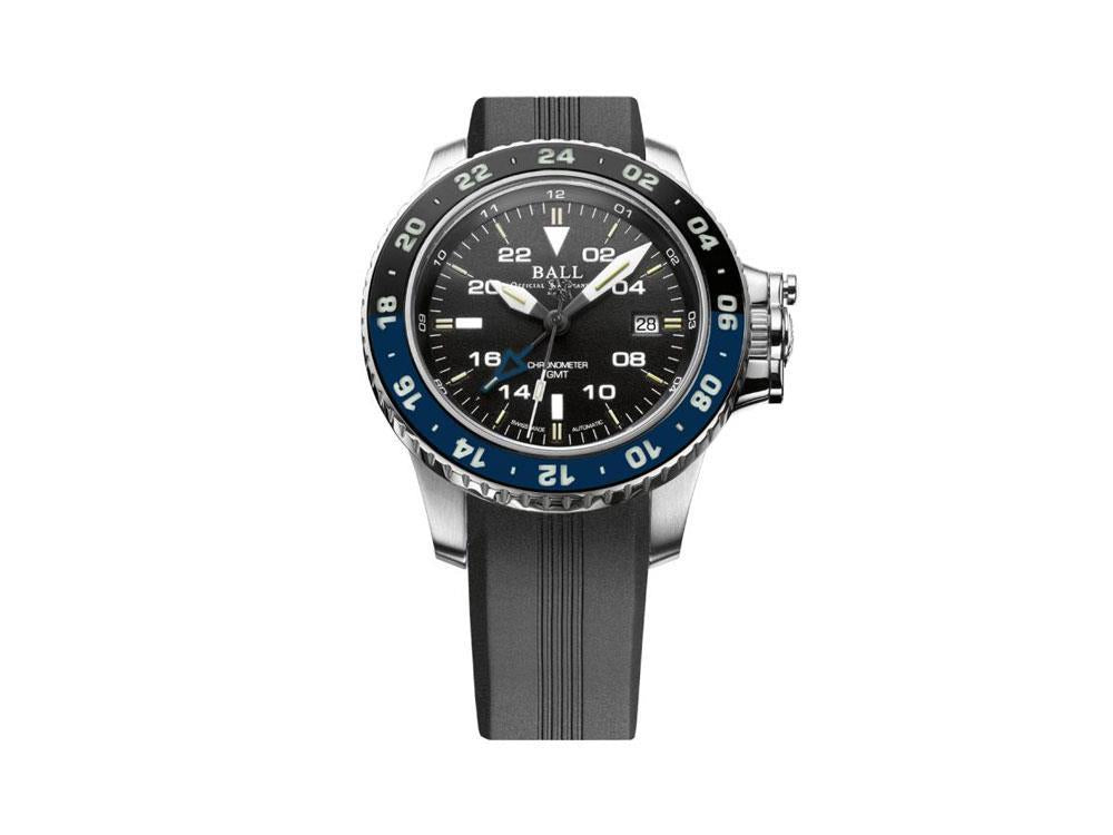 Ball Engineer Hydrocarbon AeroGMT II Automatic Watch, 42 mm, DG2018C-P10C-BK