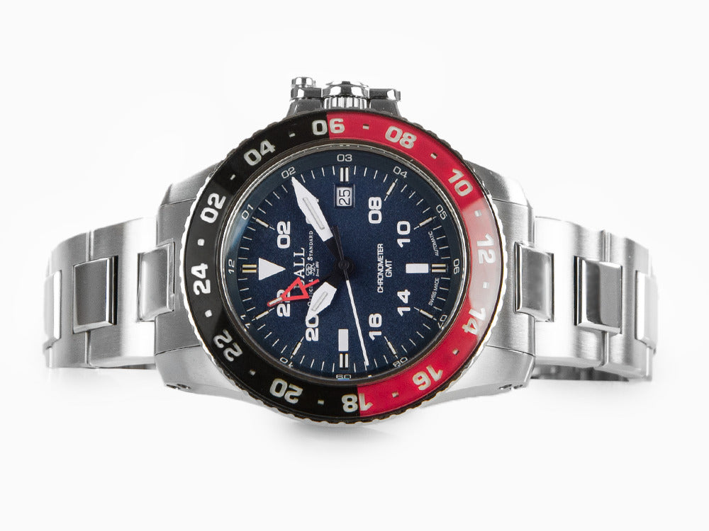 Ball Engineer Hydrocarbon AeroGMT II Automatic Watch, COSC, 42mm, DG2018C-S3C-BE