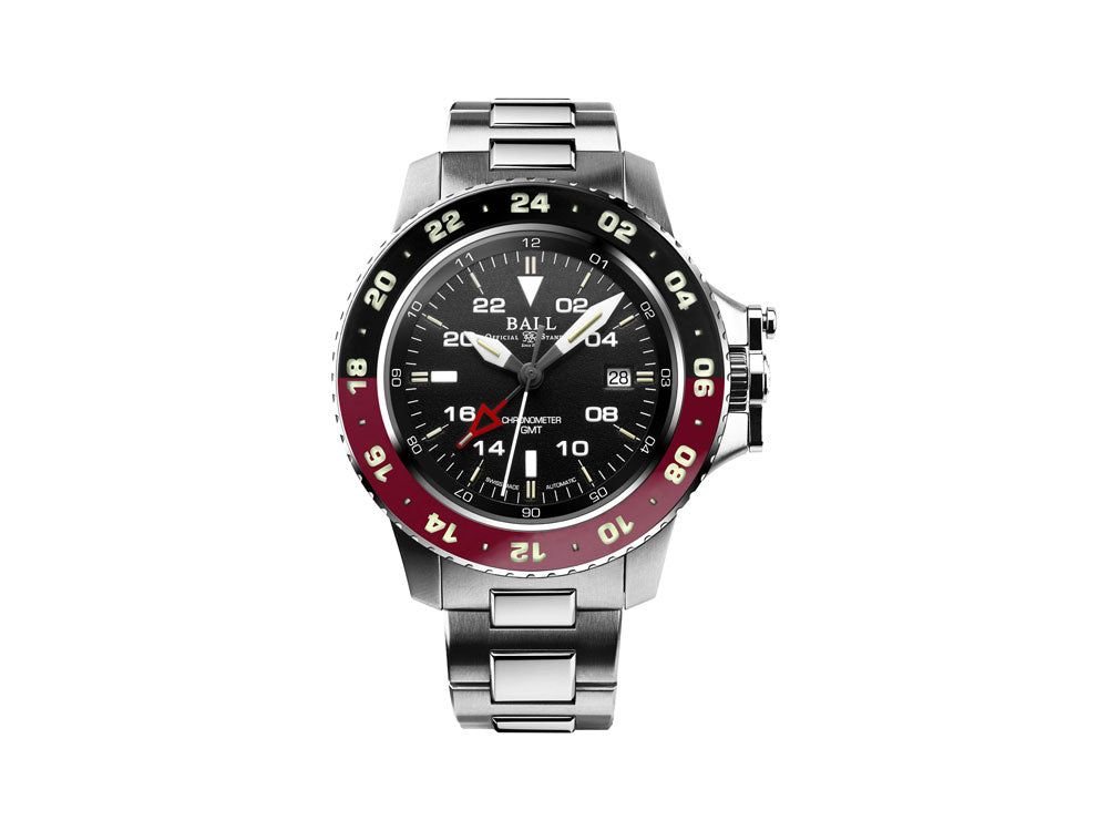 Ball Engineer Hydrocarbon Automatic Watch AeroGMT II COSC, DG2018C-S3C-BK