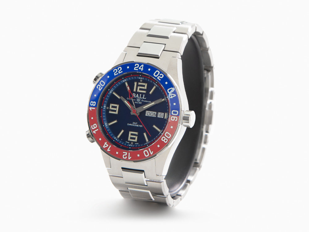Ball Roadmaster Marine GMT Automatic Watch, Limited Ed., COSC, DG3030B-S4C-BE