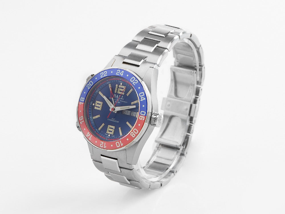 Ball Roadmaster Pilot GMT Automatic Watch, Blue, Limited Edition, DG3038A-S2C-BE