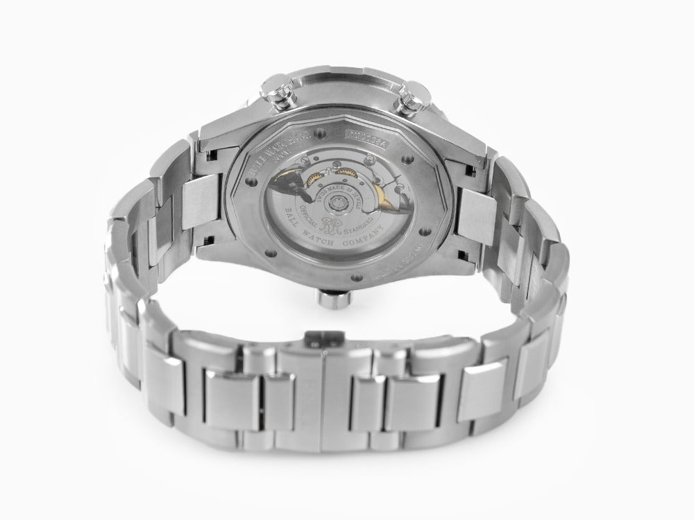 Ball Roadmaster Pilot GMT Automatic Watch, COSC, Black, 40 mm, DG3038A-S3C-BK