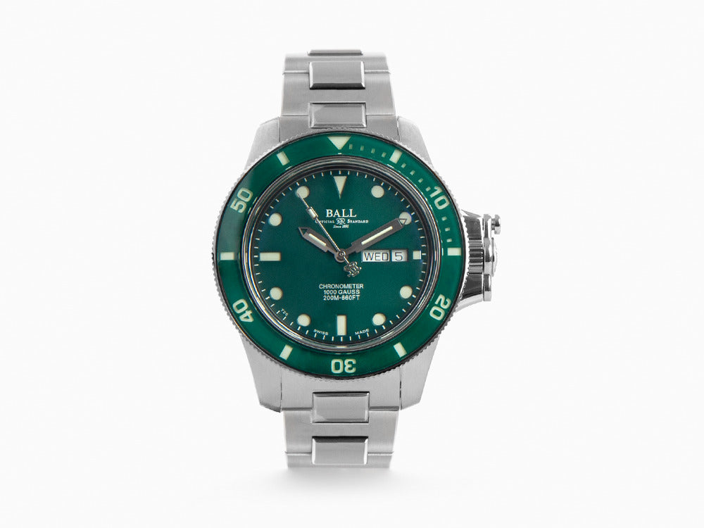 Ball Engineer Hydrocarbon Original Automatic Watch, Green, 43mm, DM2218B-S2CJ-GR