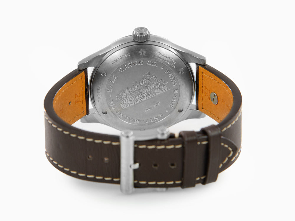 Ball Engineer Master II Aviator GMT Watch, Ball RR1201, Brown, GM1086C-LJ-BR
