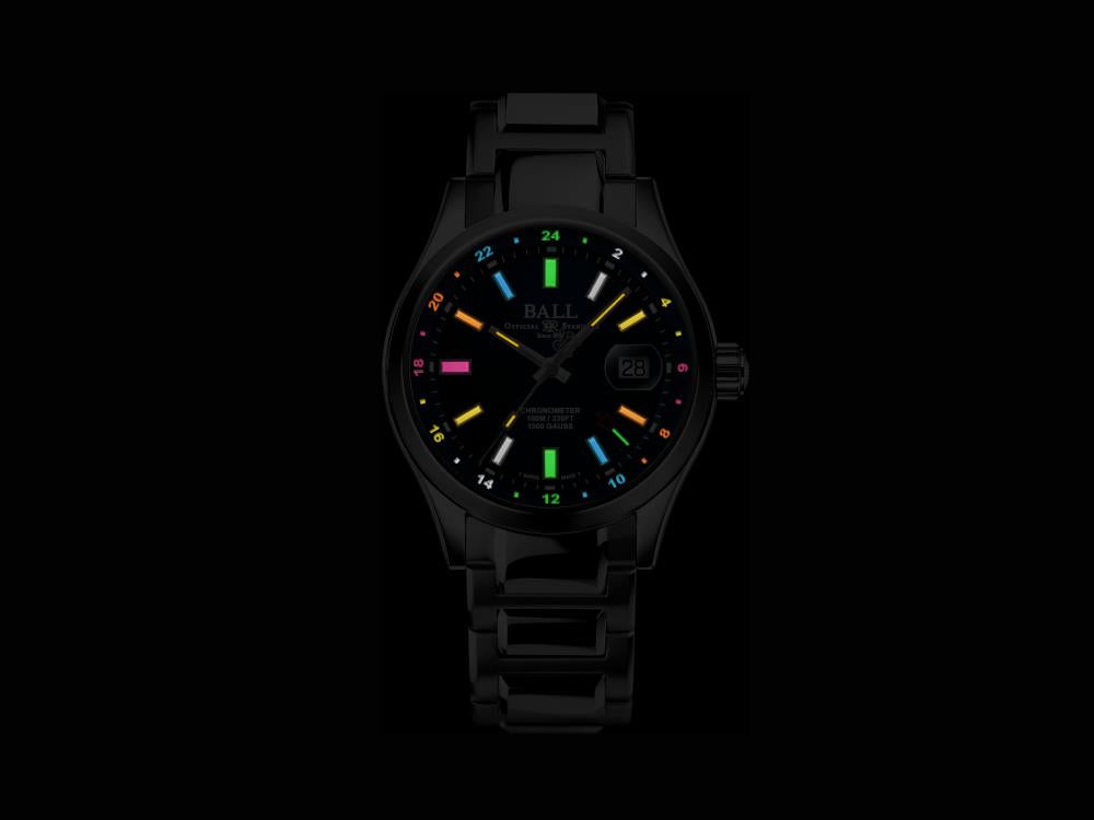 Ball Engineer III Endurance 1917 GMT Automatic Watch, 41mm, GM9100C-S2C-BER