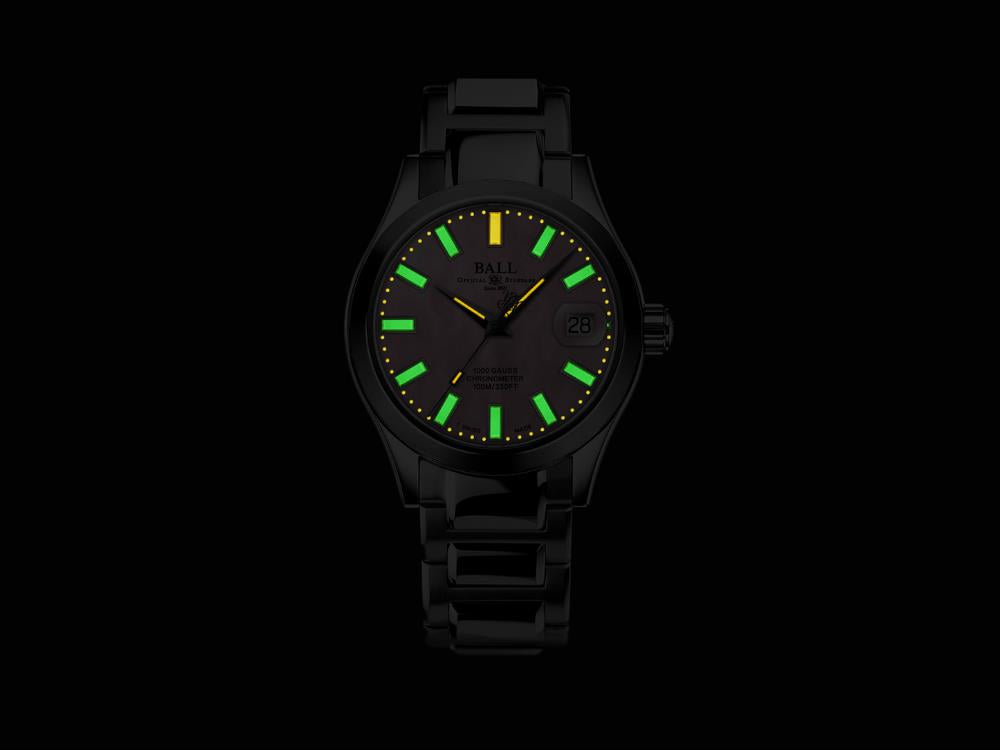 Ball Engineer III Marvelight Chronometer Automatic Watch, 36 mm, NL9616C-S1C-PK