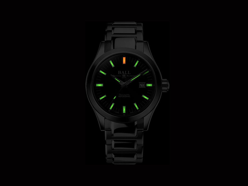 Ball Engineer M Marvelight Automatic Watch, BALL RRM7309-C, 43mm, NM2128C-S1C-BK