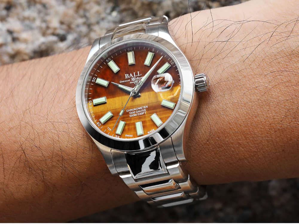 Ball Engineer III Bright Path Tigerite Automatic Watch, 40 mm, NM9026C-S50CJ-YTE