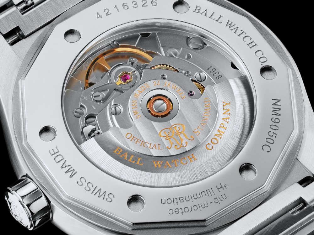 Ball Roadmaster Perseverer  Automatic Watch, Blue, 40 mm, NM9050C-S1-BE