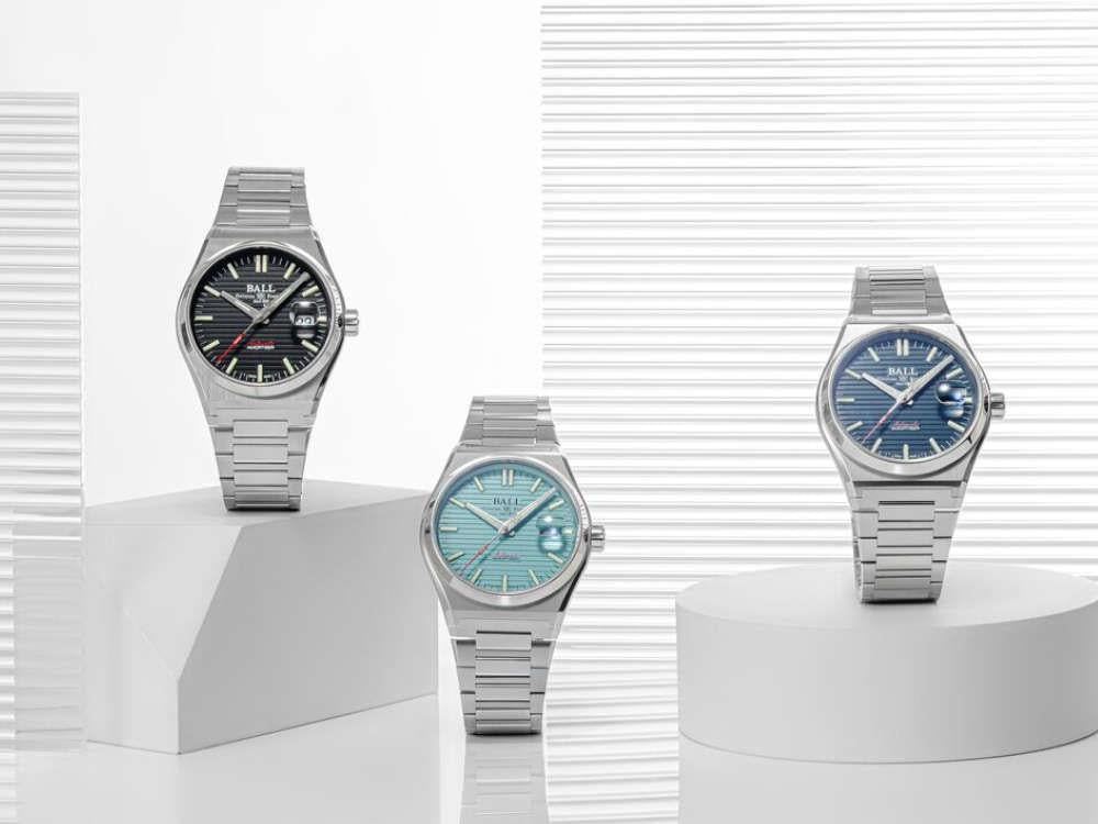 Ball Roadmaster Perseverer Automatic Watch, Black, 40 mm, NM9050C-S1-BK