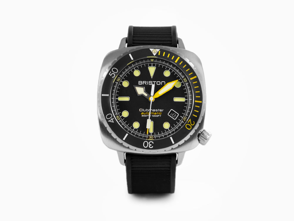 Briston Clubmaster Diver Pro Automatic Watch Black 44 mm 20644.S.DP Iguana Sell UK