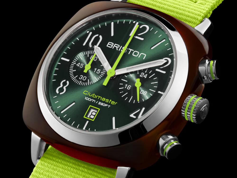 Briston watches green discount