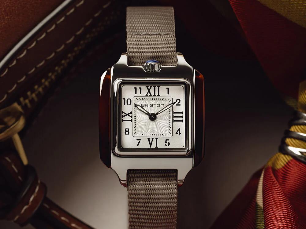 Briston Streamliner Kennedy Petite Quartz Watch, White, 25 mm, 252025.SA.T.2.NT