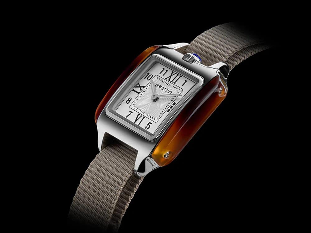 Briston Streamliner Kennedy Petite Quartz Watch, White, 25 mm, 252025.SA.T.2.NT