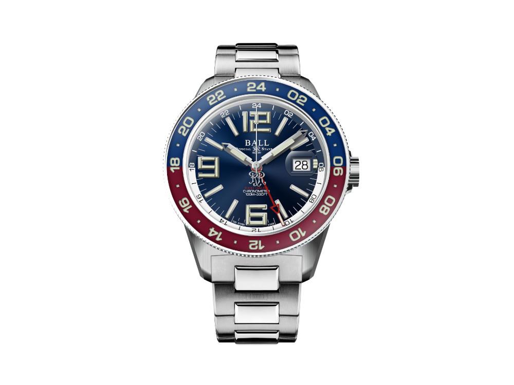 Ball Engineer III Maverick GMT  Automatic Watch, Blue, 40 mm, DG3028C-S1CJ-BE