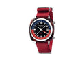 Briston Clubmaster GMT Traveler Automatic Watch, Red, 42 mm, 19842.SA.T.P.NR