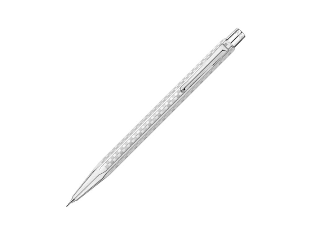 Caran d'Ache Ecridor Damier Mechanical pencil, Brass, Silver, 4.566