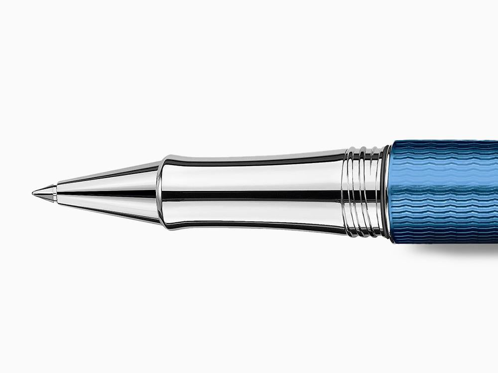 Caran d´Ache Léman Grand Bleu Rollerball pen, Lacquer, Rhodium Trims, 4779.168