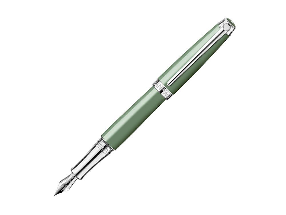 Caran d'Ache Léman Vert De Gris Fountain Pen, Brass, Green, 4799.713