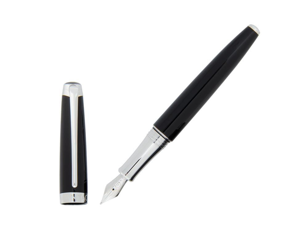 Caran d´Ache Léman Ebony Black Fountain Pen, Lacquer, 4799.782