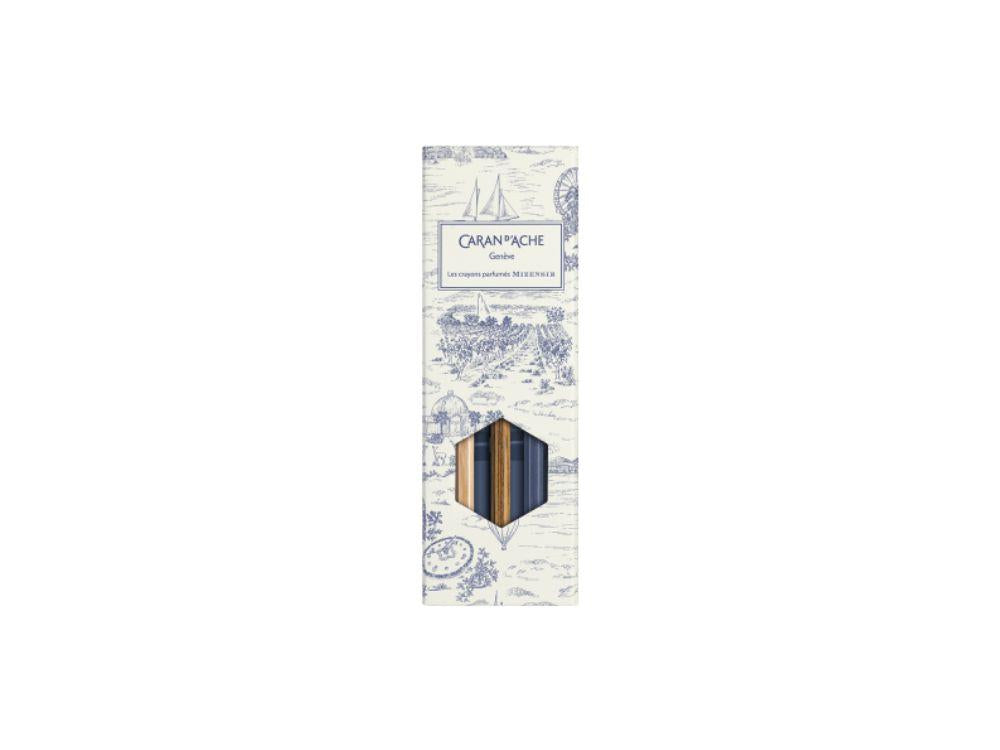 Caran d'Ache Scented Graphite Pencil Set Toile de Jouy, CC0361.026