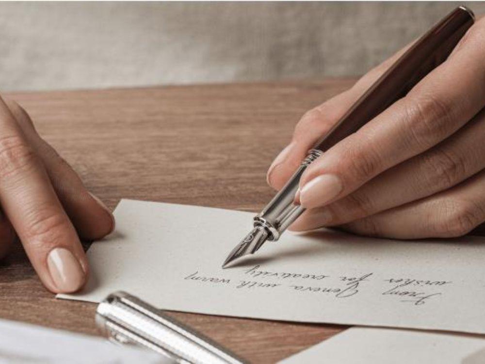 Caran d'Ache Léman Toile de Jouy & Leather Case Fountain Pen, CC4799.026