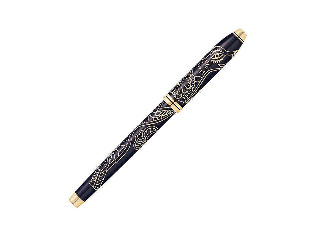 Cross Townsend Year of the Dog 2018 Rollerball pen Lacquer Black 23 Iguana Sell UK
