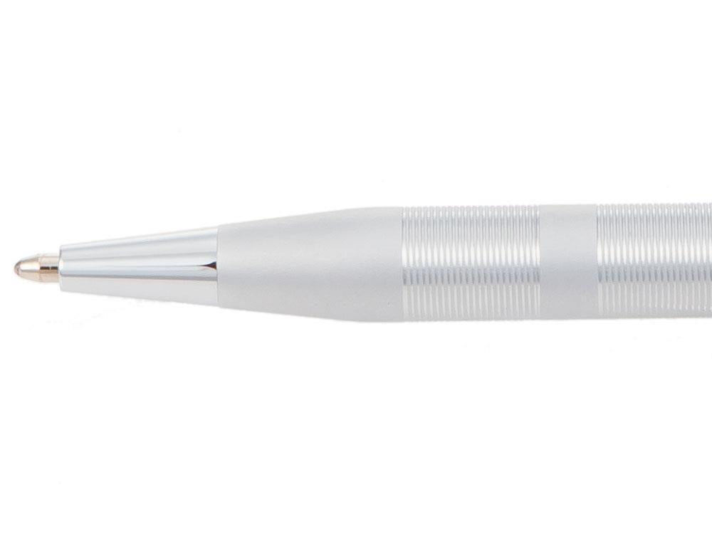 Cross Classic Century Ballpoint pen, Chrome, Silver, Polished, Ribbed, AT0082-14