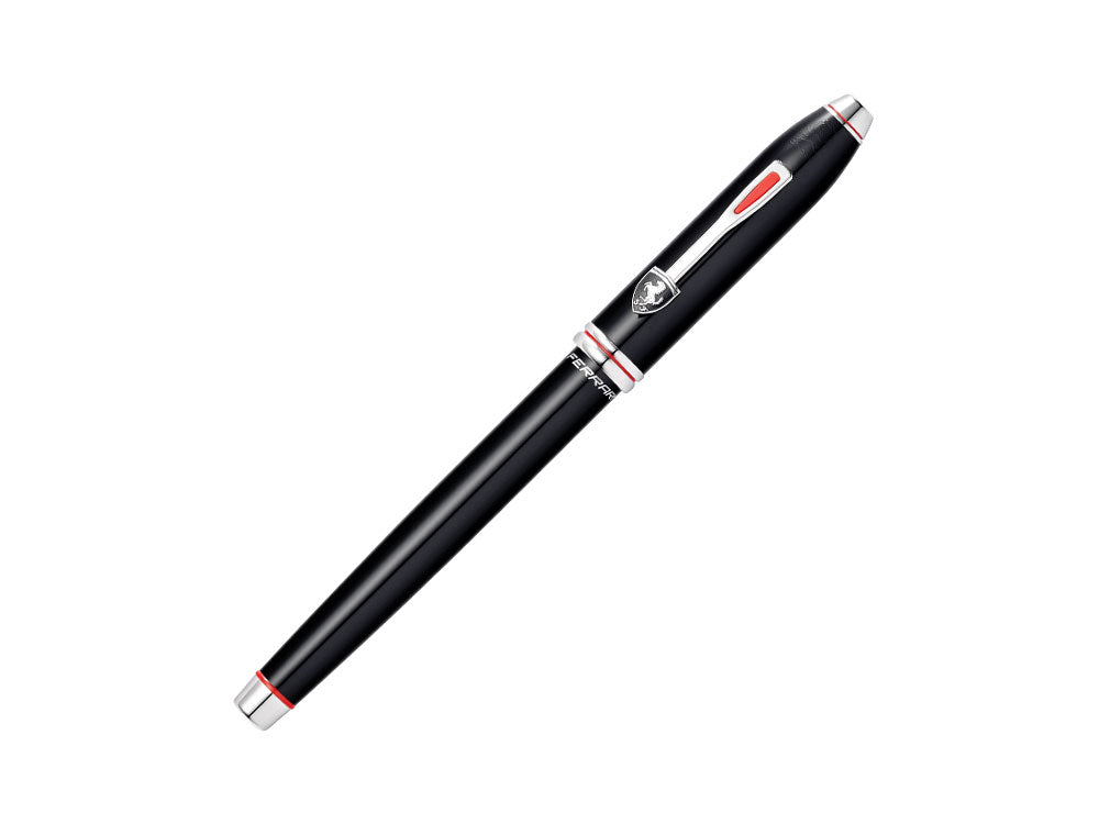 Cross Ferrari Townsend Rollerball Pen, Lacquer, Black, Rhodium, FR0045-56