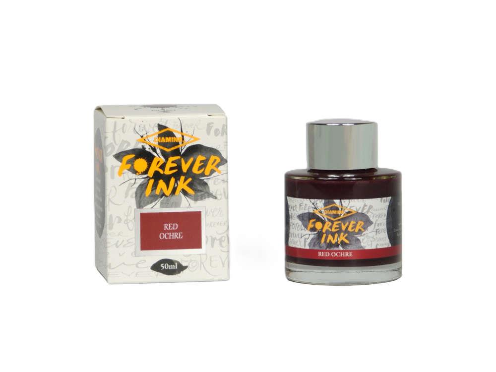 Diamine Forever Ink Collection -Permanent Pigment Ink Bottle Red Ochr