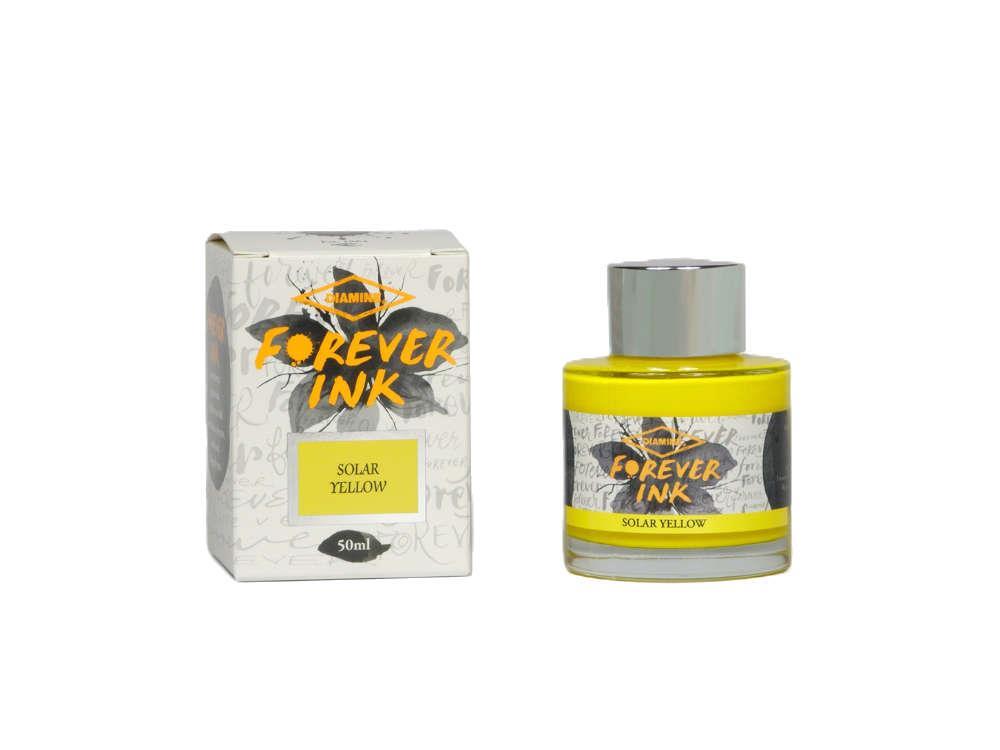 Diamine Forever Ink Collection -Permanent Pigment Ink Bottle Solar Yellow