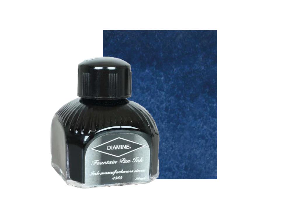 Diamine Ink Bottle Denim, 80ml., Italyan crystal bottle