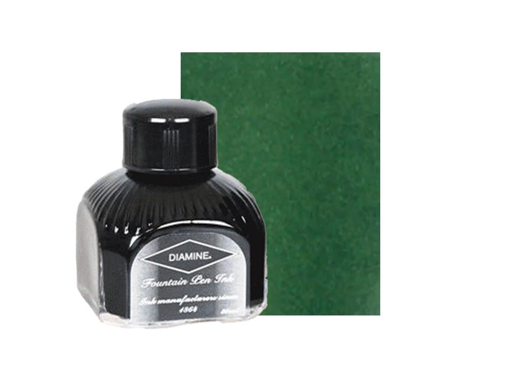 Diamine Ink Bottle Emerald, 80ml, Italyan crystal bottle