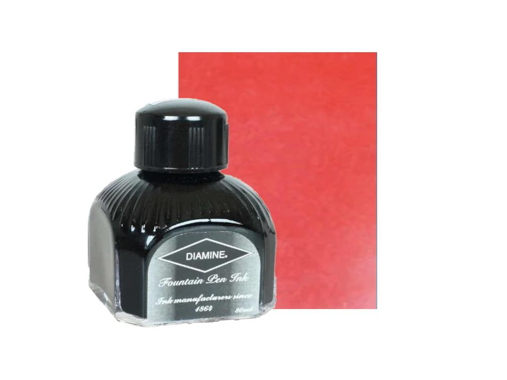 Diamine Ink Bottle Flamingo Pink,80ml. Italian crystal
