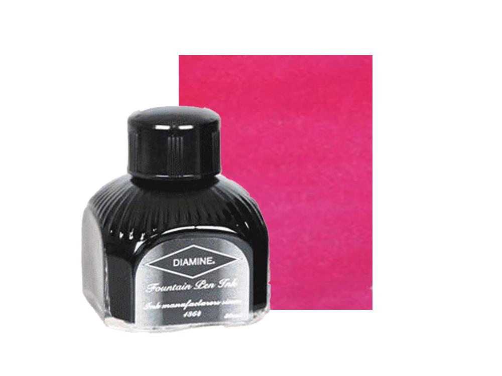 Diamine Ink Bottle Hope Pink, 80ml, Italyan crystal bottle