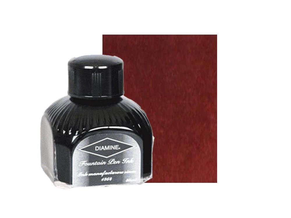 Diamine Ink Bottle Rustic Brown, 80ml., , Italyan crystal bottle