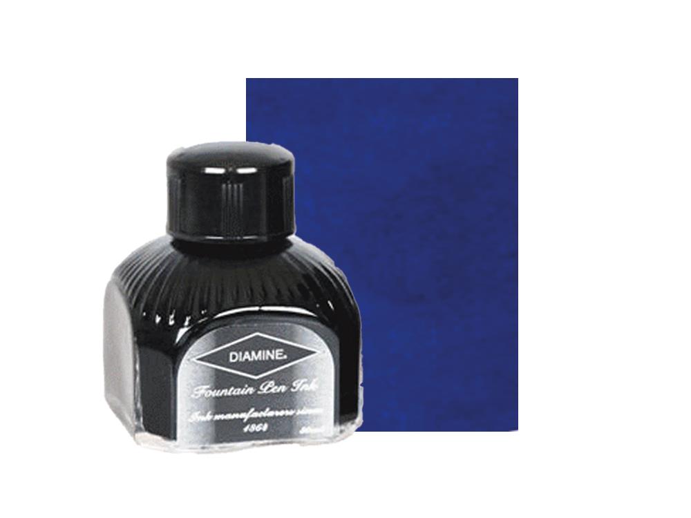 Diamine Ink Bottle Sapphire Blue, 80ml, Italyan crystal bottle