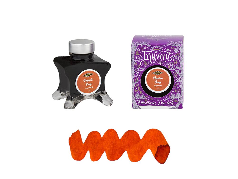 Diamine Ink Bottle Fireside Snug Ink Vent Purple, 50ml, Standard, Orange