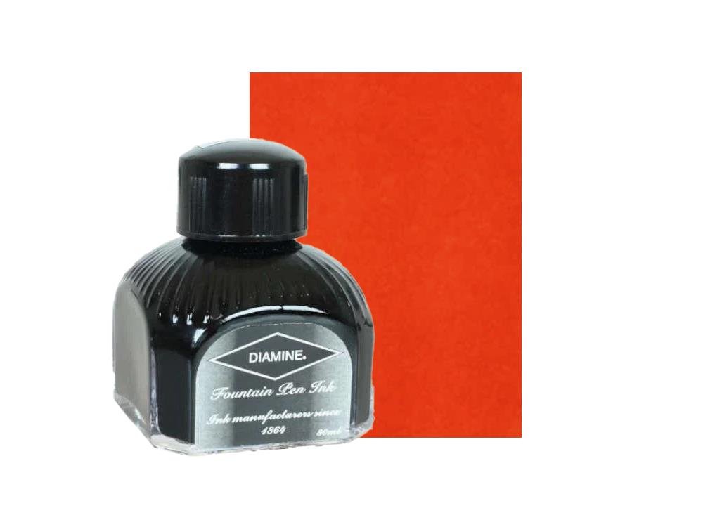 Diamine Ink Bottle Sunset , 80ml, Italyan crystal bottle