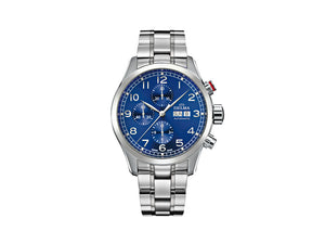 Delma Aero Pioneer Chronograph Automatic Watch, Blue, 45 mm, 41701.580.6.042