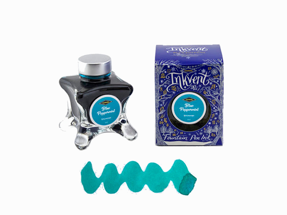 Diamine Ink Bottle Blue Pepper, Ink Vent Blue, 50ml, Turquoise