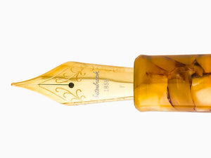 Esterbrook Estie Oversize Honeycomb Fountain Pen, Gold plated, E736